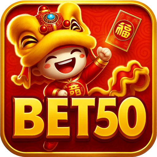 Imagem promocional da BET50 mostrando a plataforma e suas vantagens